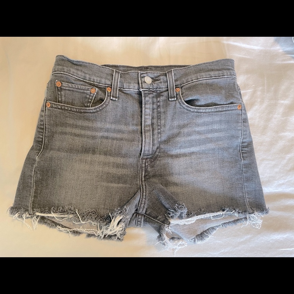 Levi’s High Waisted Jean Shorts